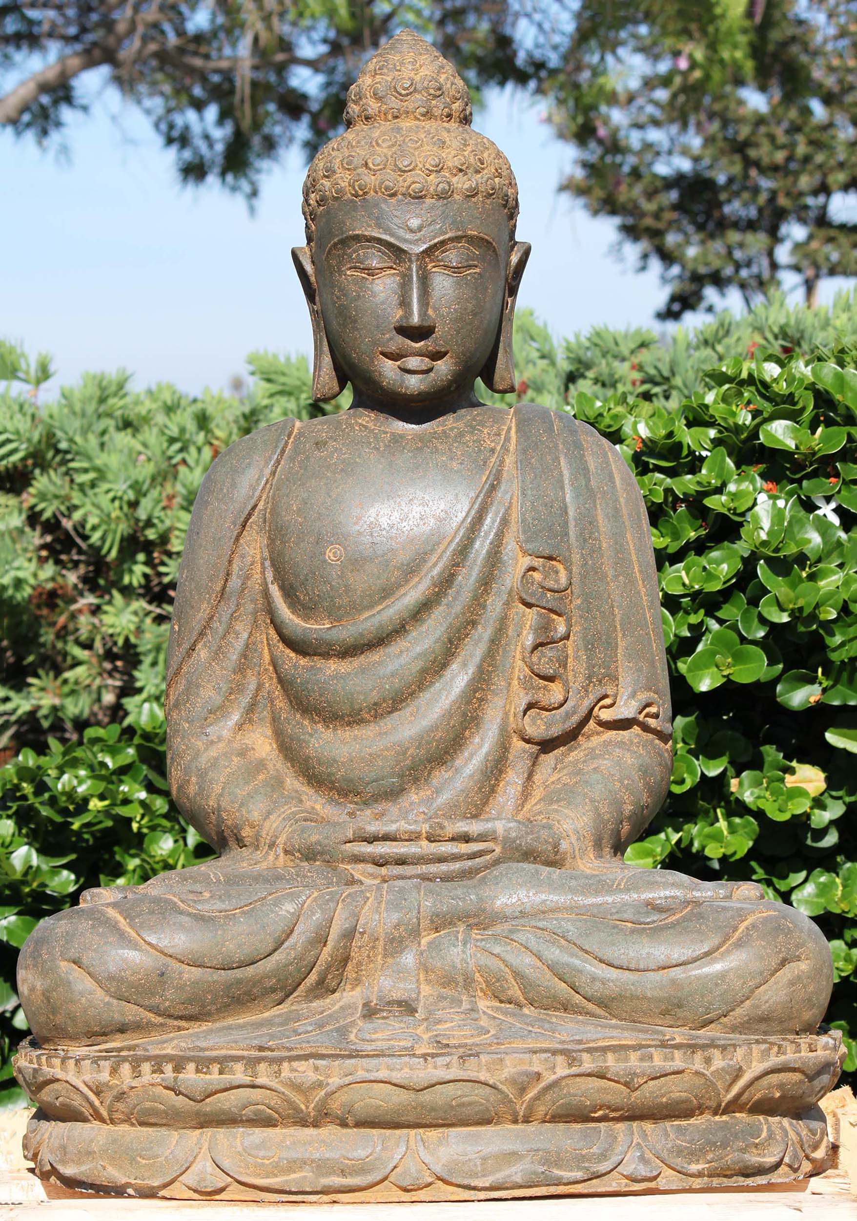 1-Stone-Seated-Meditating-Buddha-Statue_2